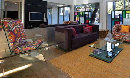Capa: O vidro em vários ambientes de uma casa