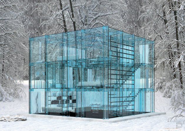 Capa: A verdadeira casa de vidro